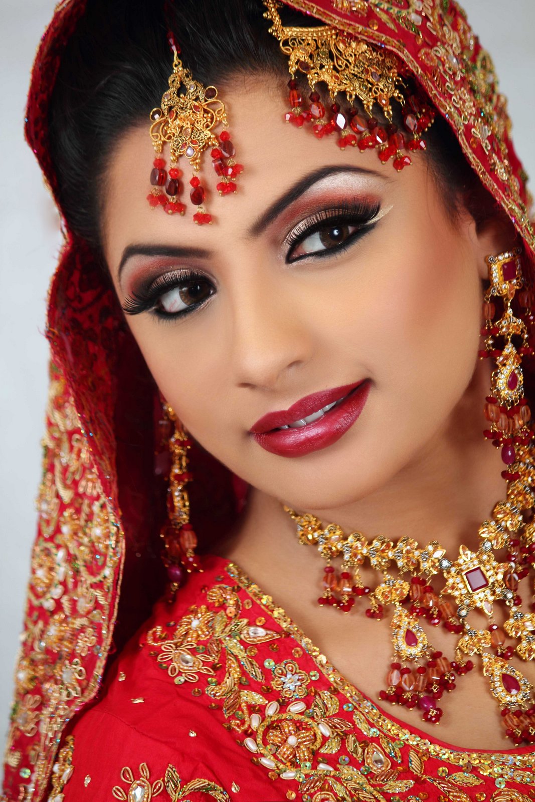 bridal makeup gallery - pinky's bride